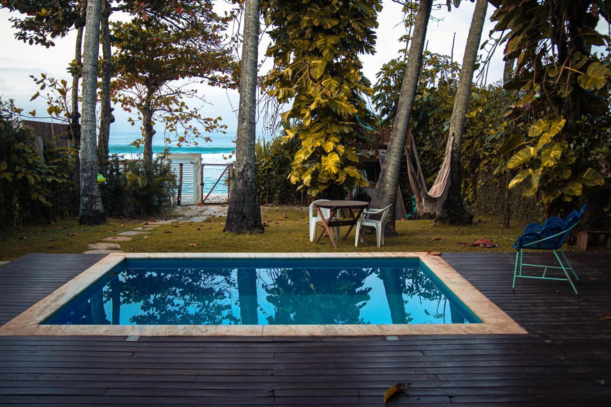 C7, Casa Vibrante, Pe Na Areia De Maresias Villa Sao Sebastiao  Kültér fotó