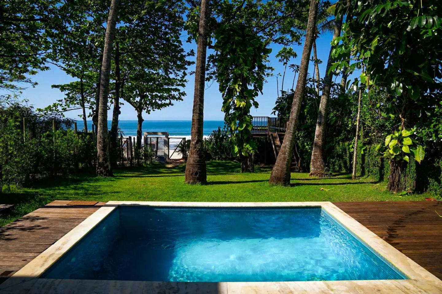C7, Casa Vibrante, Pe Na Areia De Maresias Villa Sao Sebastiao  Kültér fotó